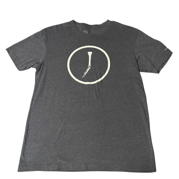 The Golfers Journal Broken Tee Society Shirt Men's Size Large Gray T Shirt Golf - Picture 2 of 9